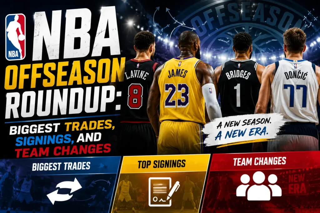 NBA Offseason Roundup