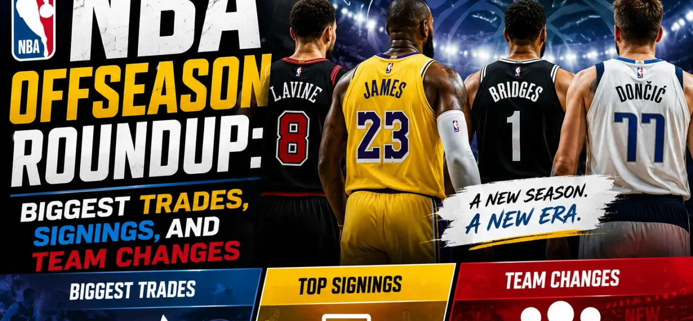 NBA Offseason Roundup