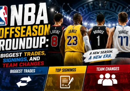 NBA Offseason Roundup